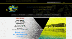 Desktop Screenshot of melanie-marteel-immobilier.fr
